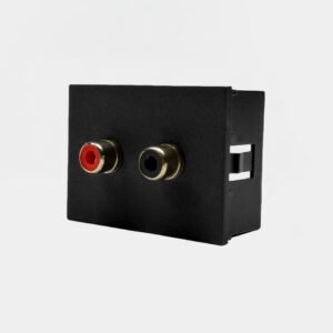 Modulo Toma Parlante RCA Gris 7948 Cambre
