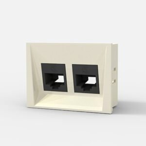 Modulo 2 Toma RJ45 Cat5 Blanco 6965 Cambre