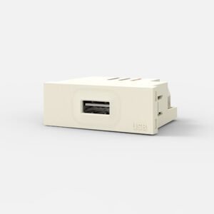 Modulo Cargador Simple 1 USB Blanco 6957 Cambre