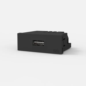 Modulo Cargador Simple 1 USB Gris 7957 Cambre