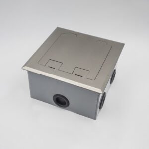 Caja P/Piso Metalica 8 Modulos Acero 1748 Cambre
