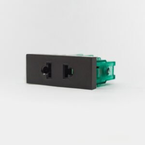 Modulo Toma Bipolar 10/15A Euro Americano Gris 7920 Cambre