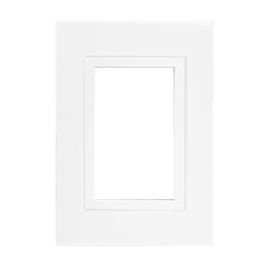 Tapa Bastidor 3 Modulos Blanco Zen Basic P/Sist. Modular KS41510 Kalop
