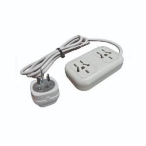 Prolong. Zapatilla 2 Tomas C/cable 1.5mtrs Blanco KD50295 Kalop