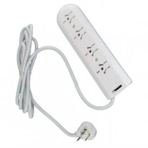 Prolong. Zapatilla 4 Tomas C/cable 1.5mtrs Blanco KD50401 Kalop
