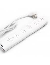Prolong. Zapatilla 6 Tomas C/cable 1.5mtrs Blanco KD50408 Kalop