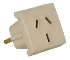 Adaptador 2 Patas Red. a 3 Patas Planas K3 Gris KD44920 Kalop