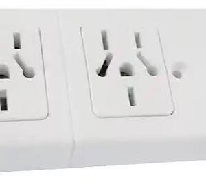 Zapatilla 2 Tomas 10A Multinorma S/Cable Blanco KD50290 Kalop