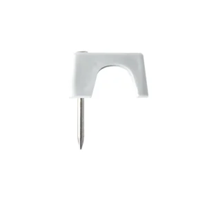 Grampa Sujeta Cable Plano C/Clavo Acero N°15 x20 KL06005 Kalop