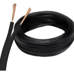 Cable Bipolar Paralelo 2 x 1.00mm Negro Rollo KL24220 Kalop
