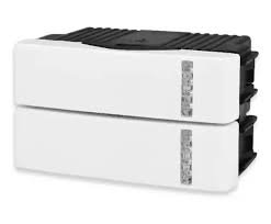 *Modulo 2x 1/2 Punto Simple Blanco P/Sist. Modular KL40105 Kalop