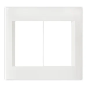 Tapa Bastidor 6 Modulos Blanco Civil P/Sist. Modular KS40760 Kalop