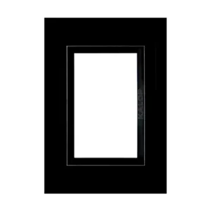 Tapa Bastidor 3 Modulos Gris Osc Zen Basic P/Sist. Modular KS41511 Kalop