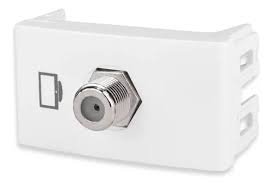 Modulo Toma TV Blanco P/Sist. Modular KL40291 Kalop