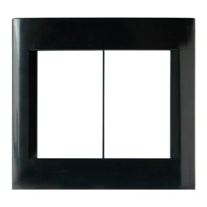 Tapa Bastidor 6 Modulos Negra Civil P/Sist. Modular KS40761 Kalop