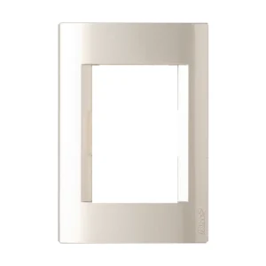 Tapa Bastidor 3 Modulos Champagne Civil P/Sist. Modular KS40716 Kalop