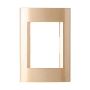 Tapa Bastidor 3 Modulos Gold Civil P/Sist. Modular KS40720 Kalop