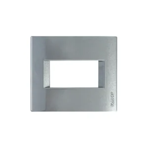 Tapa Bastidor Mignon Modulo Gris Titanio Civil P/Sist. Modular KS40738 Kalop