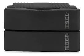 *Modulo 2x 1/2 Punto Simple Negro P/Sist. Modular KL40106 Kalop