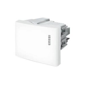 *Modulo 1/2 Teclon Punto Simple Blanco P/Sist. Modular KL40123S Kalop