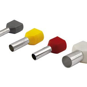 Terminal Tubular Tipo Ferrules Doble 2 x 1.0mm Rojo CTD 1 3241 LCT