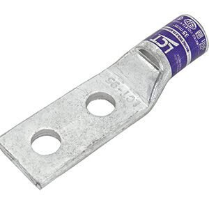 Terminal Cu Doble Orificio 185mm 3/8" SCC-D 95 2065 LCT