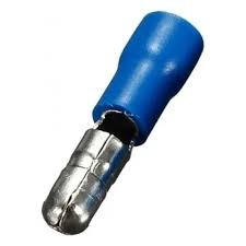 Terminal Preaislado Cilindrico Macho 4.0mm Azul B24 3039 LCT